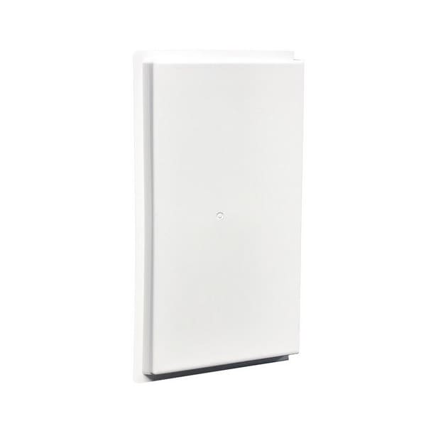 Side Style Air Diverter White Fits 24 In X 24 In